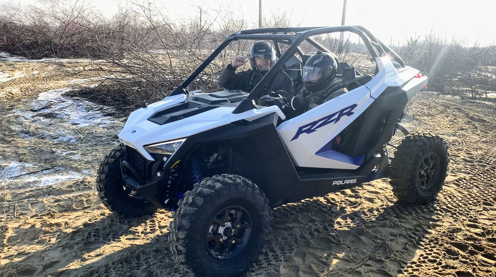 Polaris Rzr Pro Xp 2020 - тест-драйв 05.12.2019