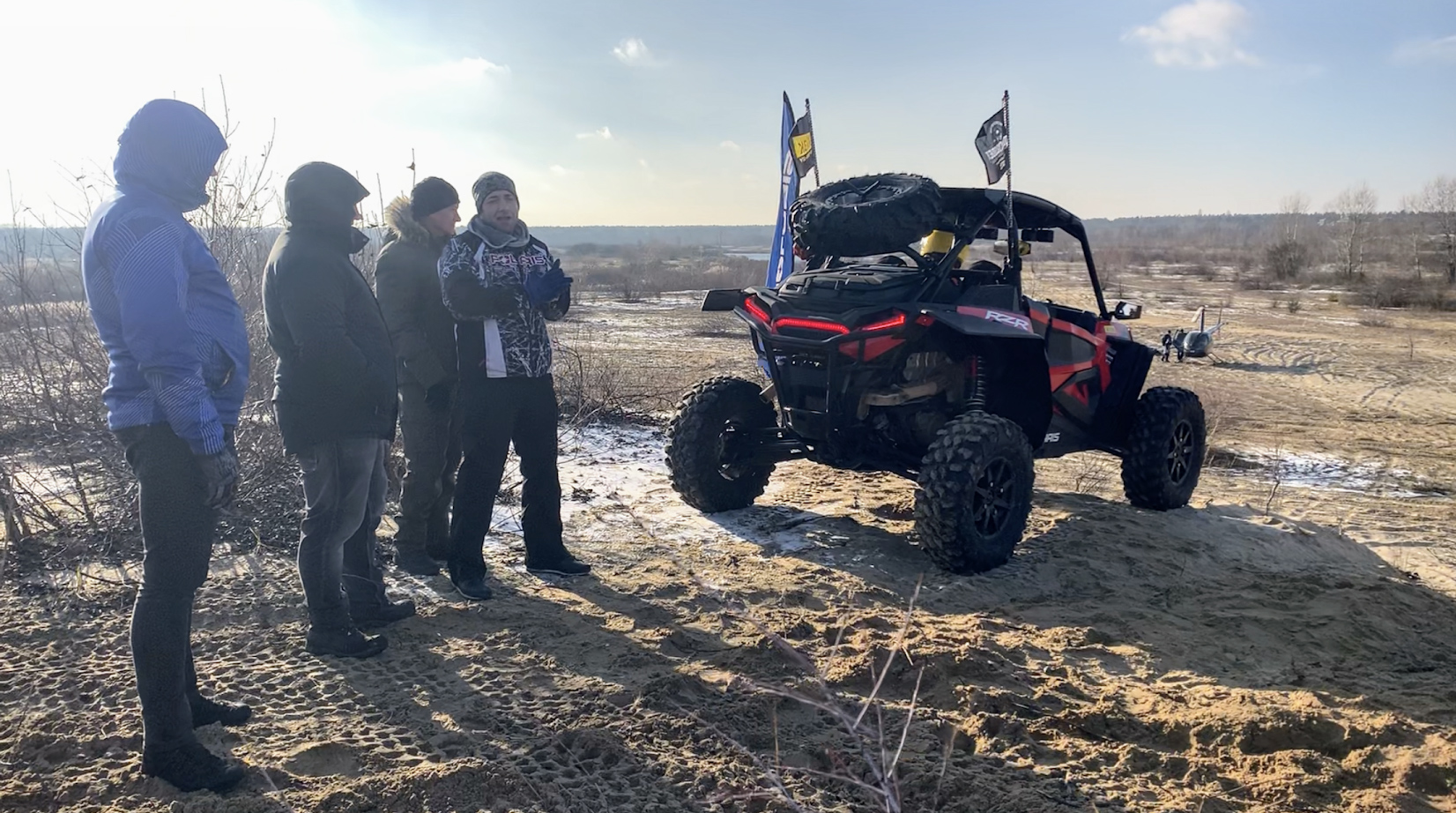 Polaris Rzr Pro Xp 2020 - тест-драйв 05.12.2019