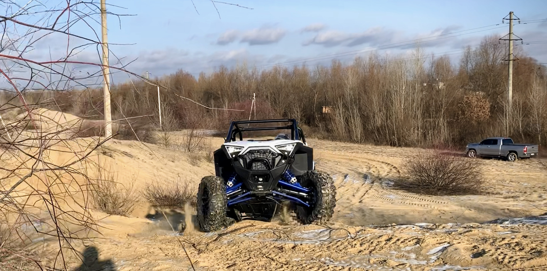 Polaris Rzr Pro XP 2020 - тест-драйв 05.12.2019