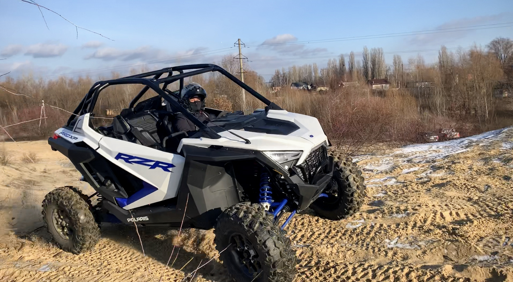 Polaris Rzr Pro XP 2020 - тест-драйв 05.12.2019