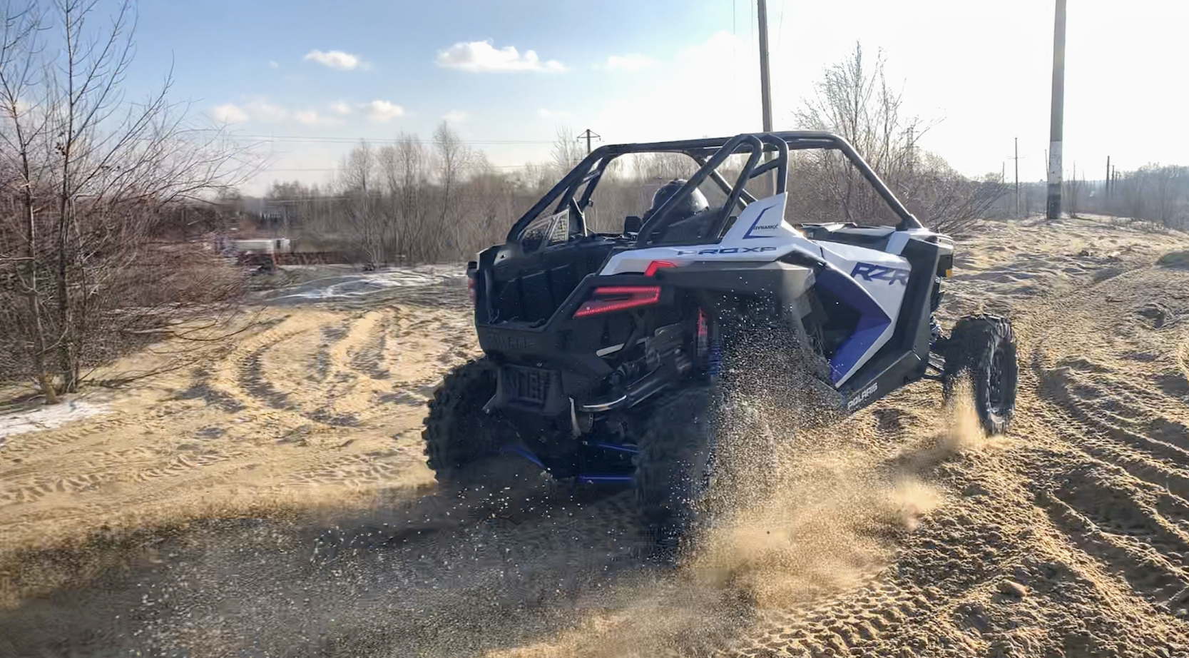 Polaris Rzr Pro Xp 2020 - тест-драйв 05.12.2019