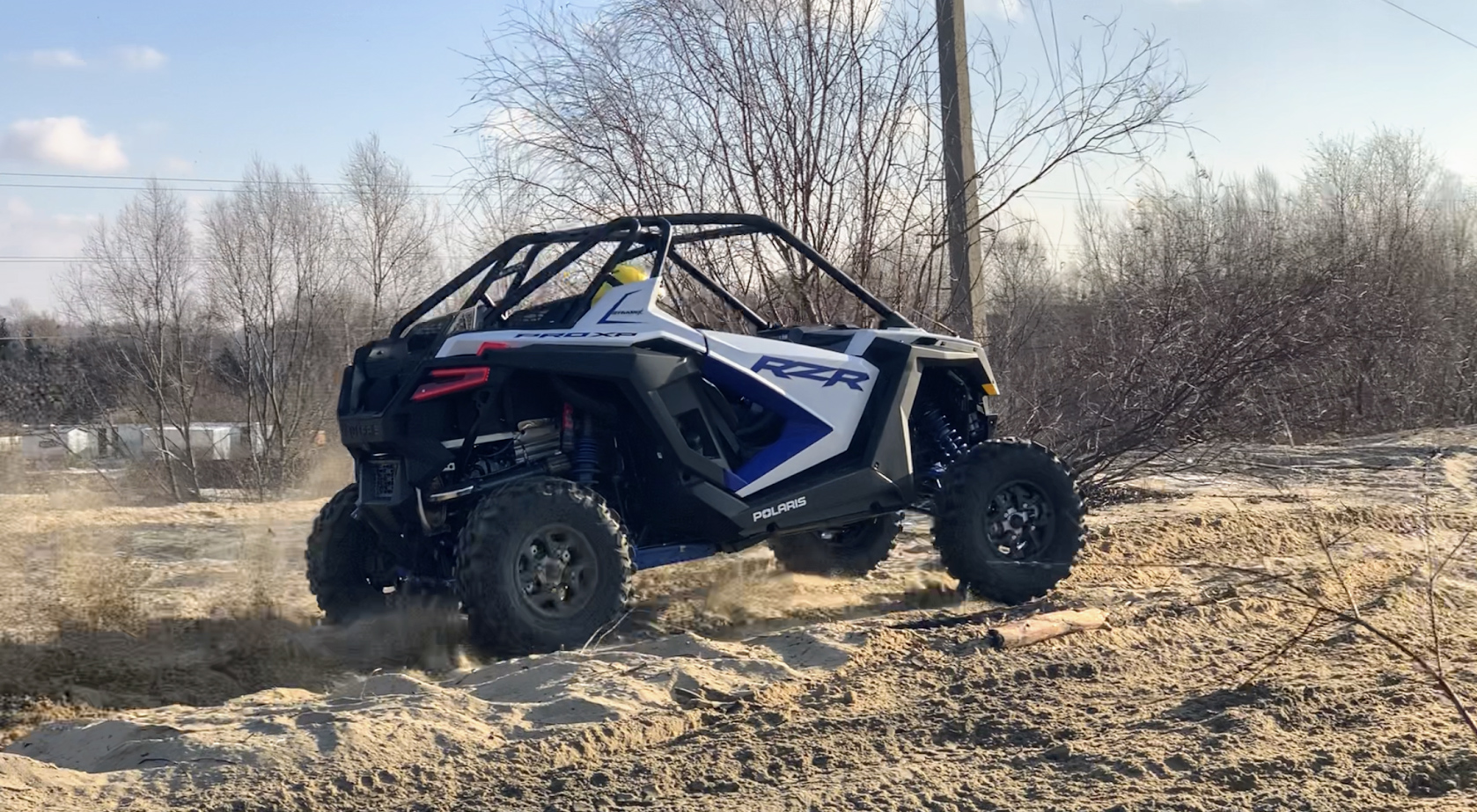 Polaris Rzr Pro Xp 2020 - тест-драйв 05.12.2019