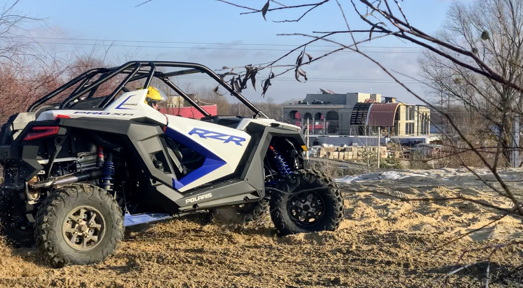 Polaris Rzr Pro XP 2020 - тест-драйв 05.12.2019