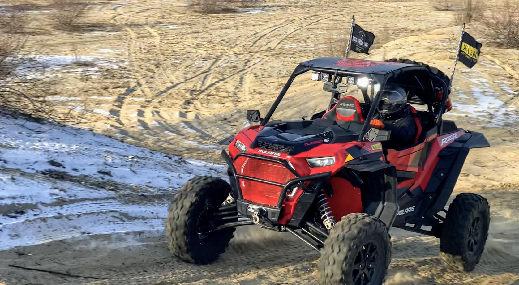 Polaris Rzr Pro Xp 2020 - тест-драйв 05.12.2019