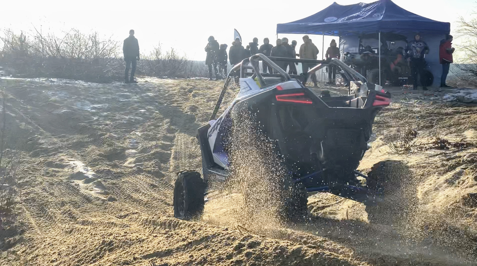 Polaris Rzr Pro Xp 2020 - тест-драйв 05.12.2019