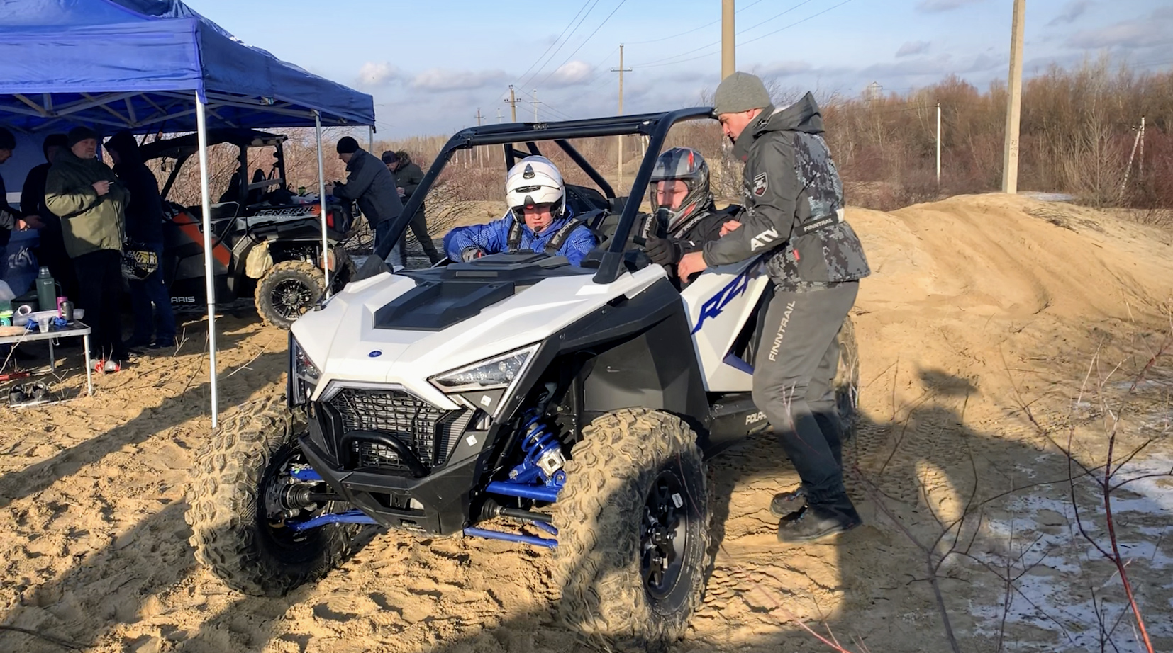 Polaris Rzr Pro Xp 2020 - тест-драйв 05.12.2019