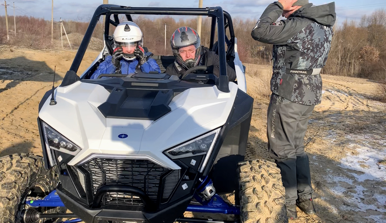 Polaris Rzr Pro Xp 2020 - тест-драйв 05.12.2019