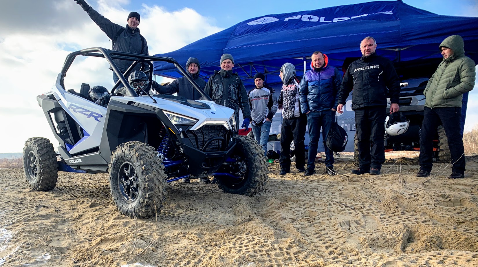 Polaris Rzr Pro XP 2020 - тест-драйв 05.12.2019