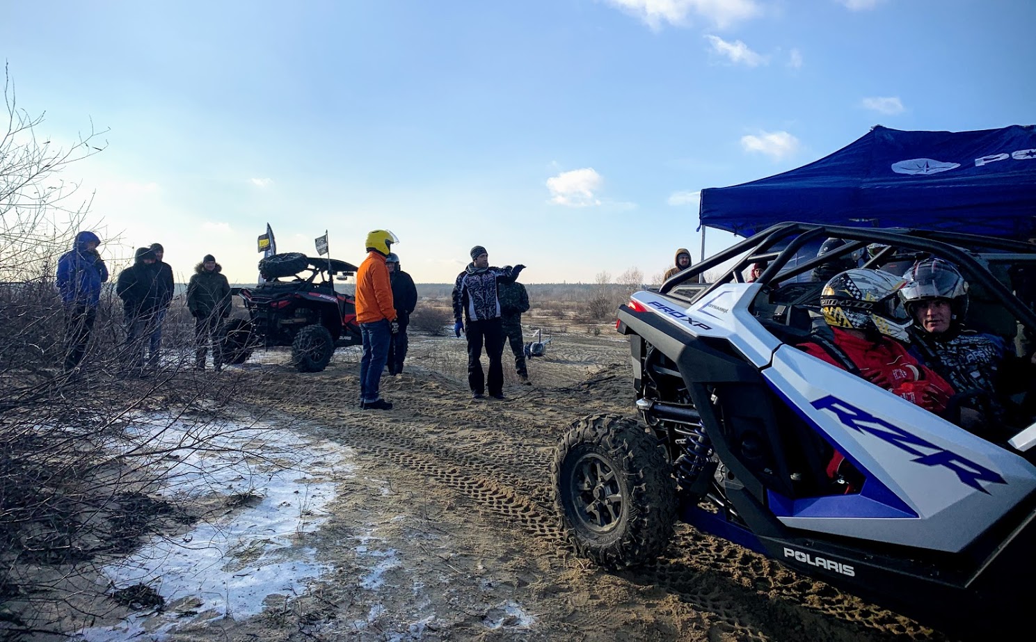 Polaris Rzr Pro Xp 2020 - тест-драйв 05.12.2019