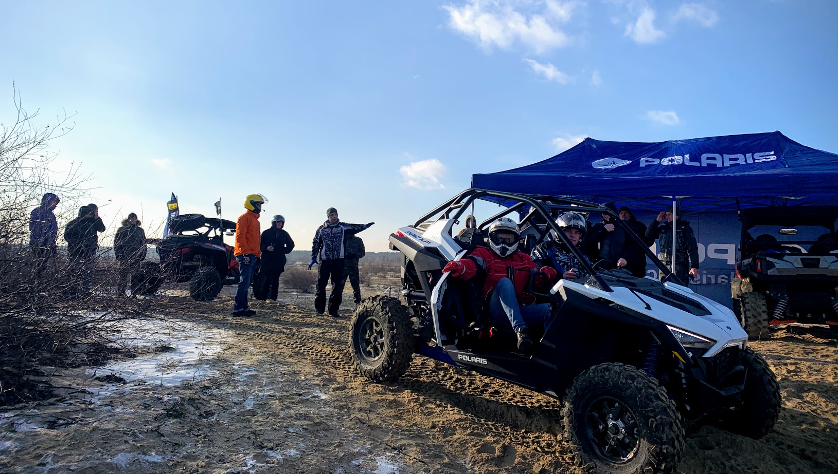 Polaris Rzr Pro Xp 2020 - тест-драйв 05.12.2019